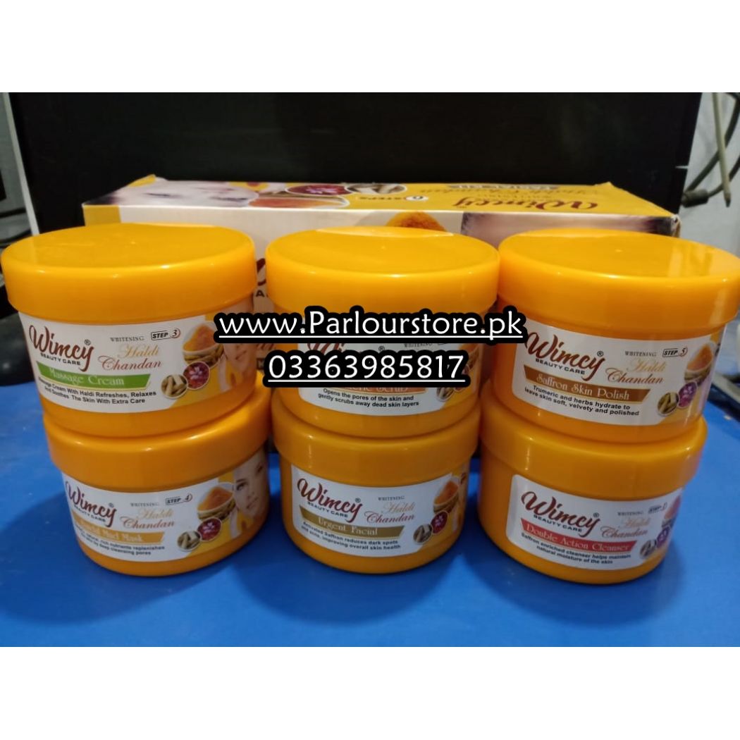 Wimcy Beauty Care Whitening Haldi Chandan Facial Kit